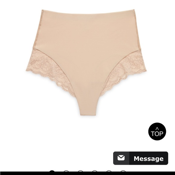 NWOT Natori Plush HIGH RISE THONG - Picture 3 of 6